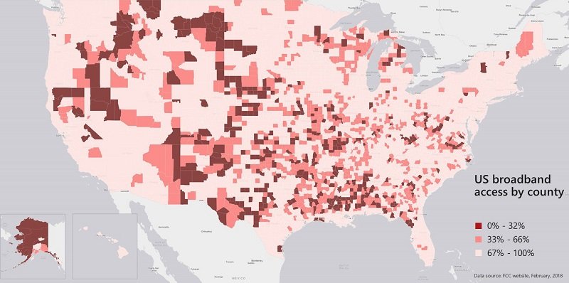 FCC Broadband Map