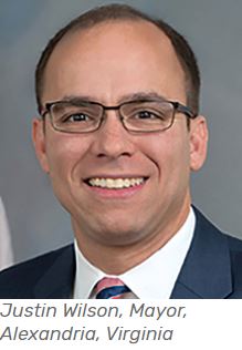 Alexandria Mayor Justin Wilson