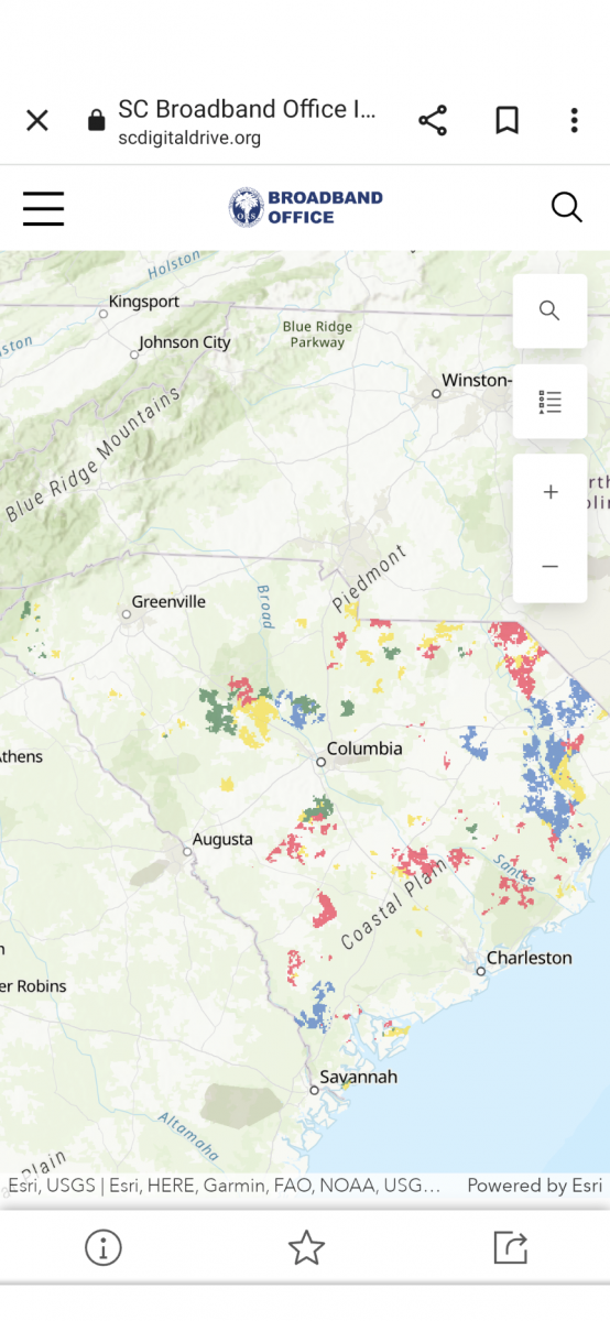 Broadband Investment Map