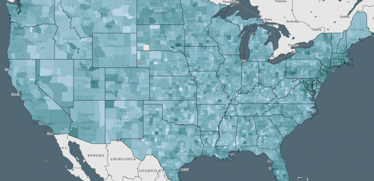 New America's United States of Broadband Map